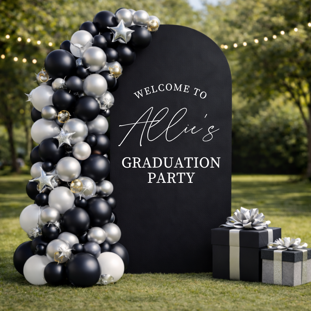 Custom Graduation Party Decal
