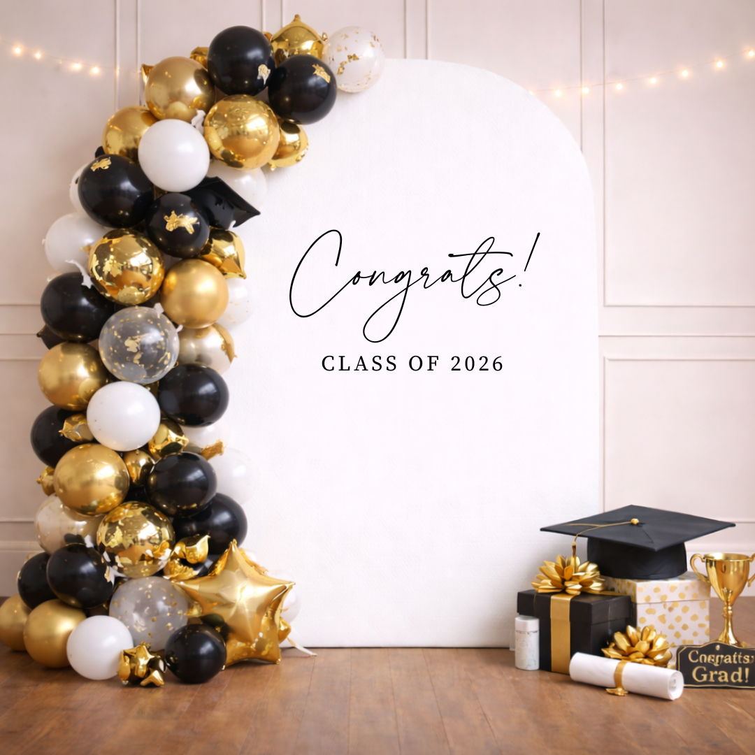 Congrats! Class of 2026: Graduation Party Decal