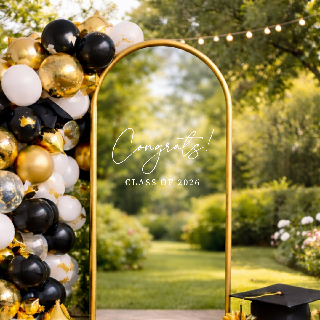 Congrats! Class of 2026: Graduation Party Decal