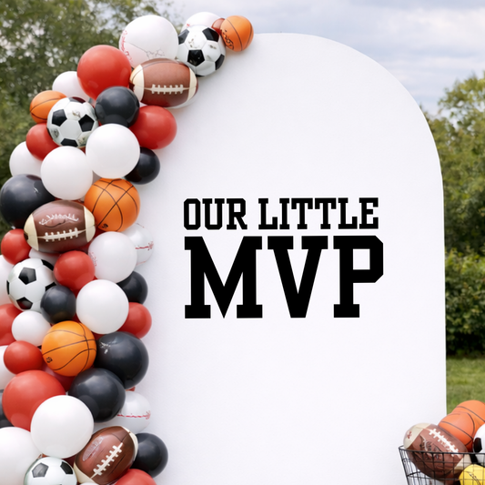 Our Little MVP: Birthday Decal