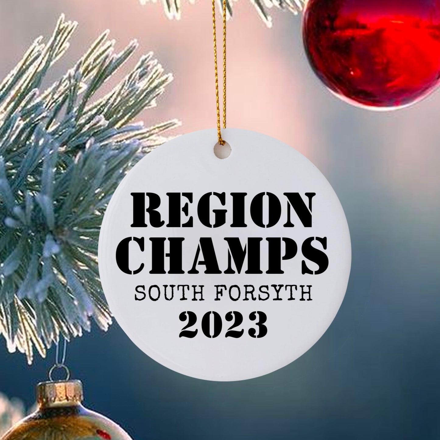 Region/District Champs Ornament
