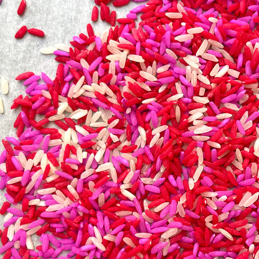 Valentine’s Day Colored Rice (2 Cups)