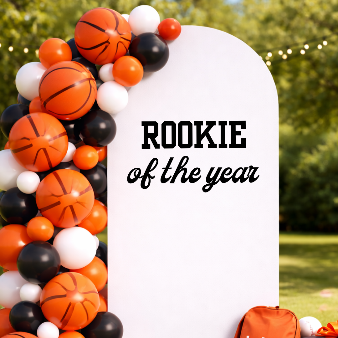 Rookie of The Year: Birthday Party Decal