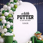 A Little Putter is on the Way: Baby Shower Decal