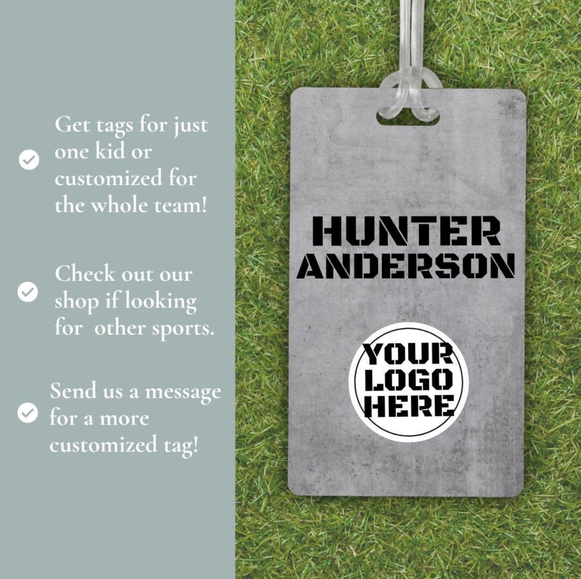 Custom Logo Bag Tags