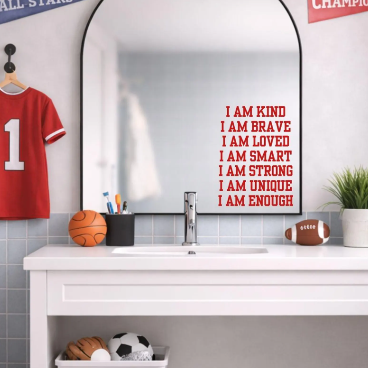 I Am: Affirmation Decal