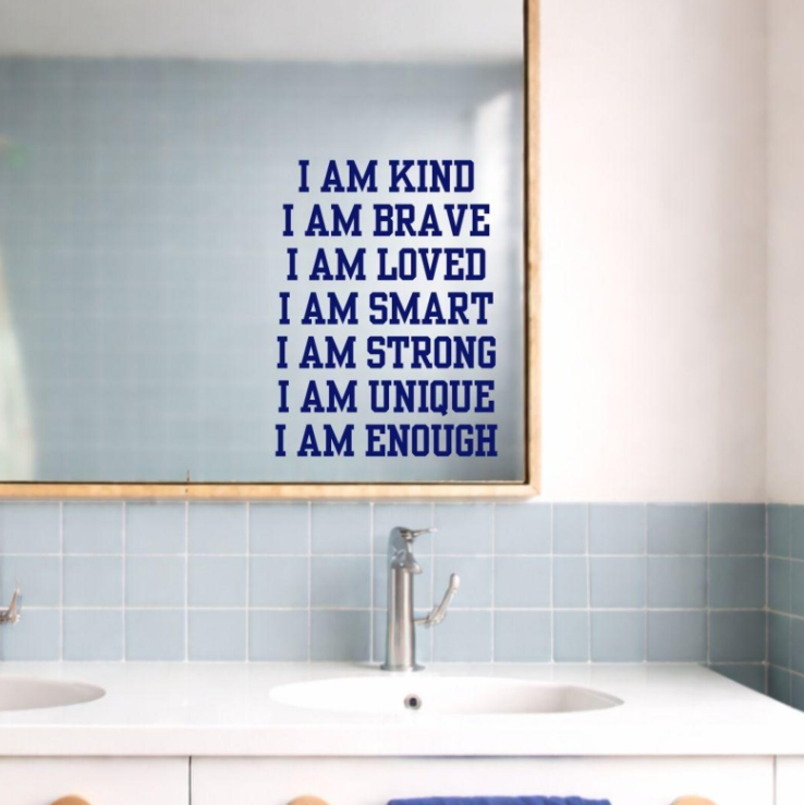 I Am: Affirmation Decal