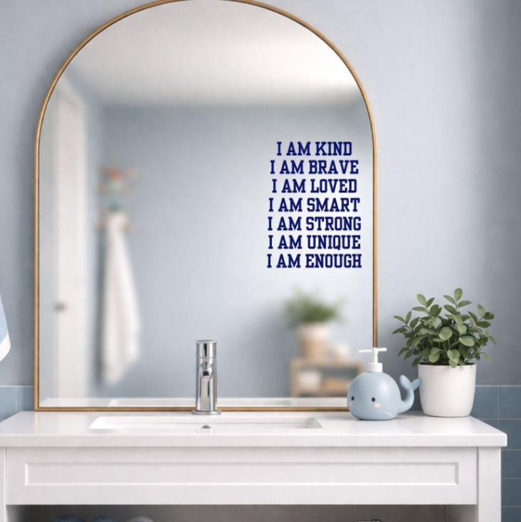 I Am: Affirmation Decal