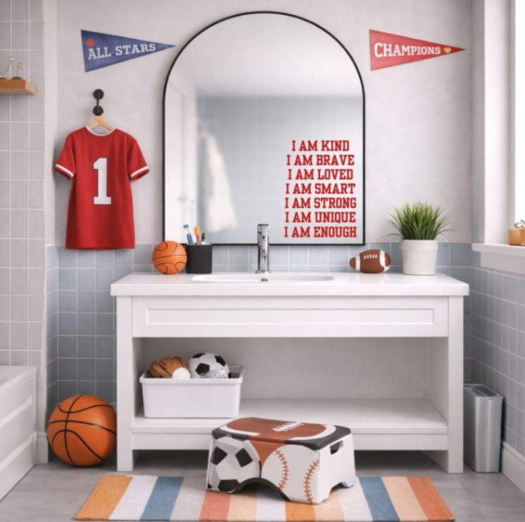 I Am: Affirmation Decal