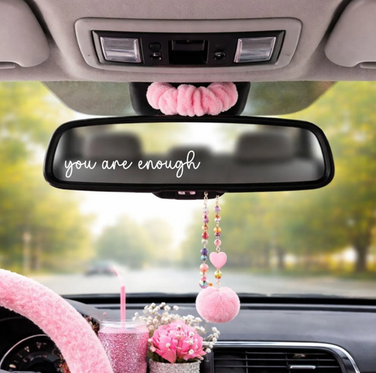 You Are Enough: Car Affirmation Decal