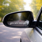 You Are Enough: Car Affirmation Decal