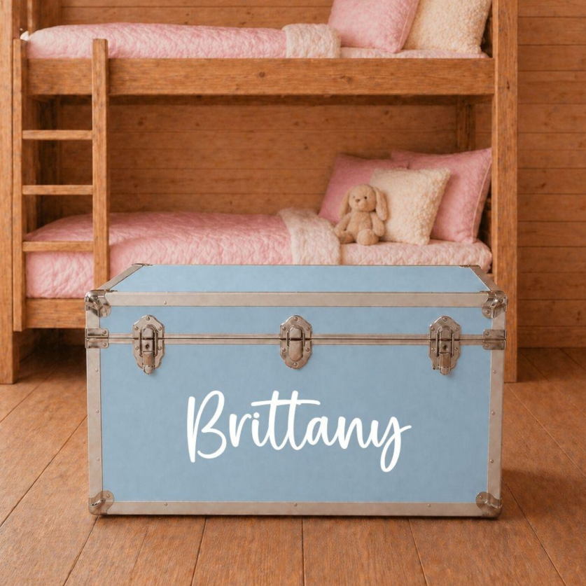 Custom Camp Trunk Name Decal
