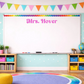 Custom Teacher Name Decal