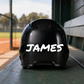 Custom Handwritten Baseball Helmet Name Decal