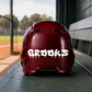 Custom Graffiti Baseball Helmet Name Decal