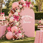 Football Theme for Girls: Birthday Decal