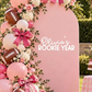 Rookie Year Football Theme for Girls: Birthday Decal