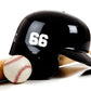 Custom Baseball Helmet Number Decal