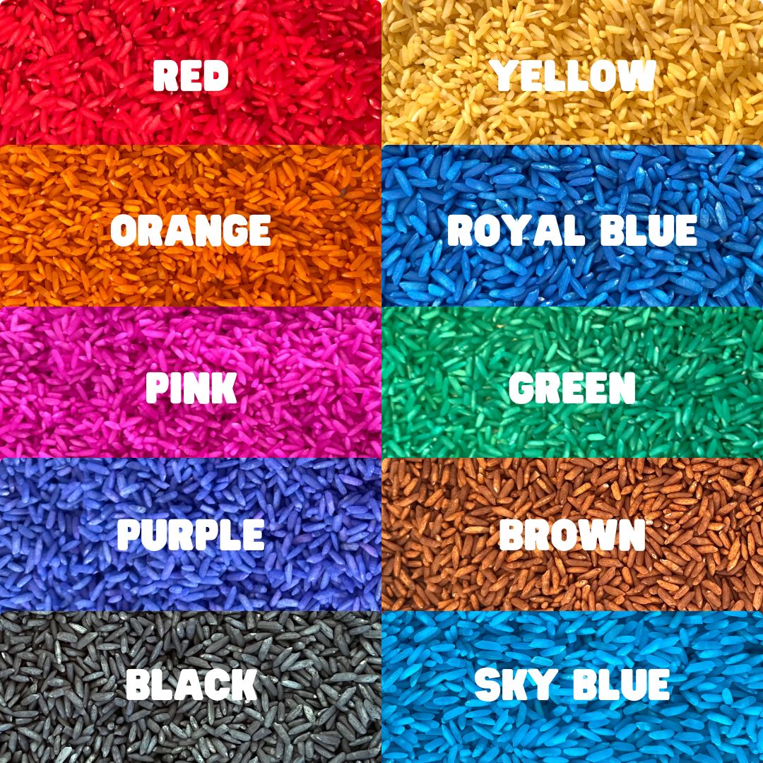 Extra Colored Rice (2 Cups) – The Game Day Family