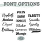 Custom Party Decal: Proof Provided After Purchase!
