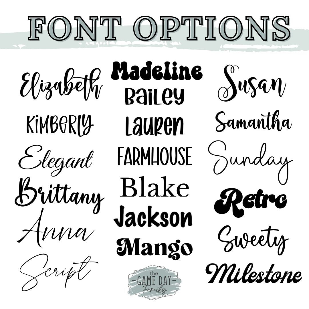 Custom Teacher Name Decal