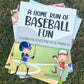 A Home Run of Baseball Fun: A Coloring and Activity Book for the Baseball-Loving Kid
