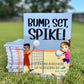 Bump, Set, Spike! A Coloring and Activity Book for the Volleyball Kid