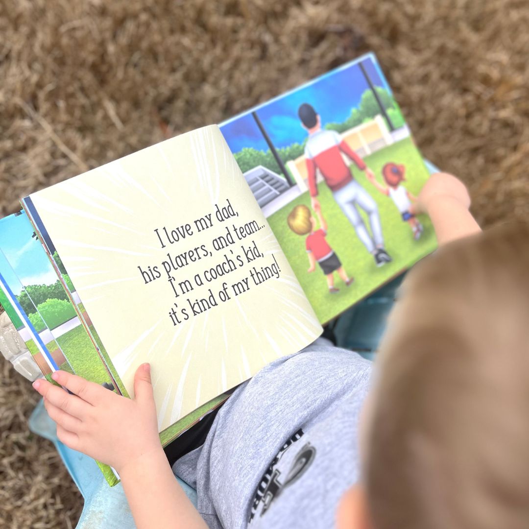 My Dad, The Baseball Coach - Children's Book for the Baseball Coach's Kid